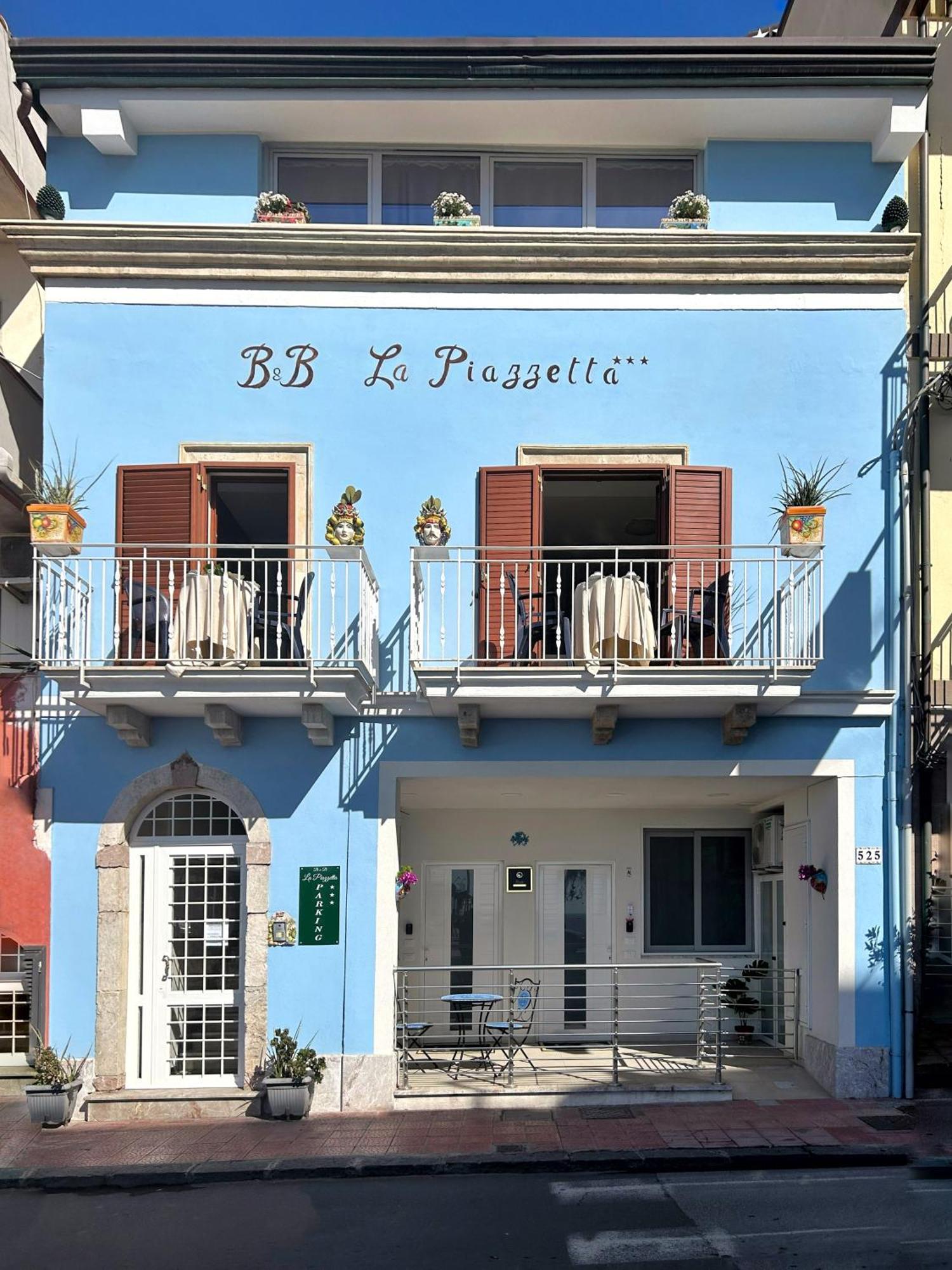 La Piazzetta Bed and Breakfast Giardini Naxos Εξωτερικό φωτογραφία